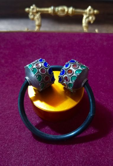 เนื้อเงินแท้เก่าโบราณสภาพเยี่ยมเนื้อตันหนาหนัก รูปที่ 14