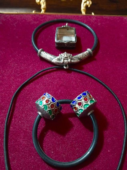 เนื้อเงินแท้เก่าโบราณสภาพเยี่ยมเนื้อตันหนาหนัก รูปที่ 15