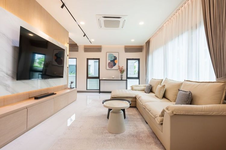 ตกแต่งครบ ให้เช่าบ้านหรู มือ 1 (แต่งเสร็จ) The City บางนา ใกล้ Mega Bangna รูปที่ 2