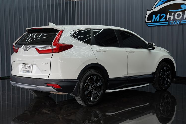 Honda CR-V 2017 2.4 EL 4WD Utility-car เบนซิน ไม่ติดแก๊ส เกียร์อัตโนมัติ ขาว รูปที่ 4