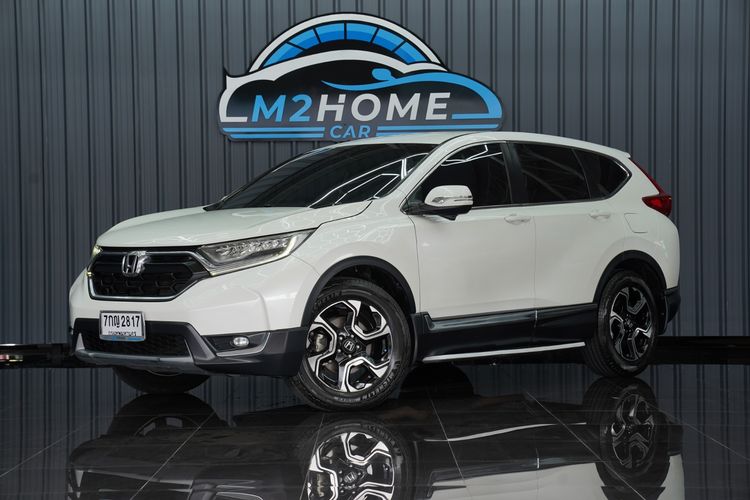 Honda CR-V 2017 2.4 EL 4WD Utility-car เบนซิน ไม่ติดแก๊ส เกียร์อัตโนมัติ ขาว
