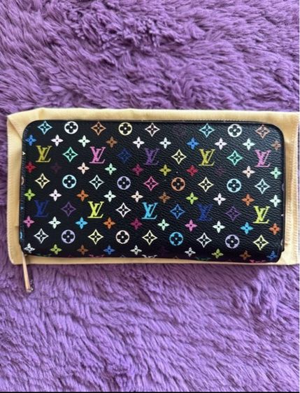  🏷️Louis Zippy Wallet Multicolorun 💯  รูปที่ 2