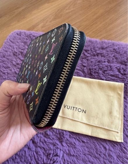  🏷️Louis Zippy Wallet Multicolorun 💯  รูปที่ 4