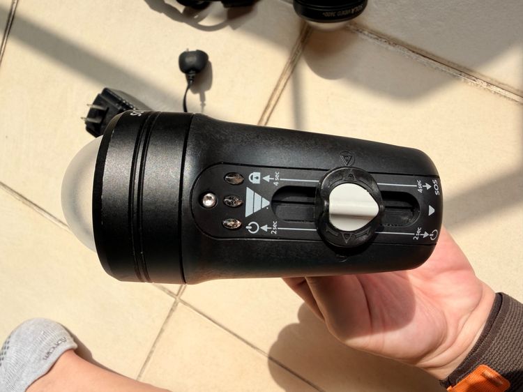 Sola Video 3600 Plus Dual Lights Backscatter Dome 110 Degree 3800 Lumens ชุดไฟถ่ายใต้น้ำ Scuba Snorkeling GoPro Bangkok Cash Only รูปที่ 5