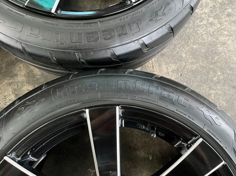 ✨ล้อแม็ก 6รู139✨GT-X ใบพัด ขอบ 18 พร้อมยาง 235-45-18 Greentrac💥ปี 22💥 รูปที่ 6
