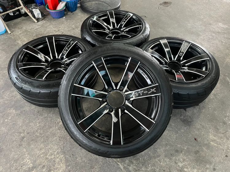อื่นๆ อะลูมิเนียมอัลลอย 18" ✨ล้อแม็ก 6รู139✨GT-X ใบพัด ขอบ 18 พร้อมยาง 235-45-18 Greentrac💥ปี 22💥