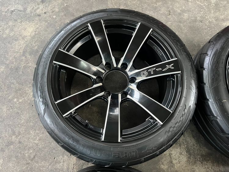 ✨ล้อแม็ก 6รู139✨GT-X ใบพัด ขอบ 18 พร้อมยาง 235-45-18 Greentrac💥ปี 22💥 รูปที่ 4