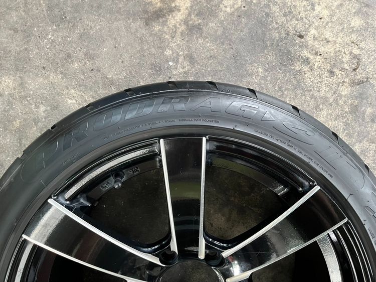 ✨ล้อแม็ก 6รู139✨GT-X ใบพัด ขอบ 18 พร้อมยาง 235-45-18 Greentrac💥ปี 22💥 รูปที่ 7