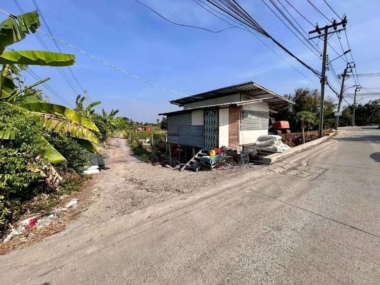 ขายที่ดินพร้อมสิ่งปลูกสร้าง ทำเลทอง 2-2-5.5 ตร.ว ติดถนนกาญจนาภิเษก อ.บางใหญ่ นนทบุรี หลังโรงถ่ายกันตนา บางใหญ่ รูปที่ 2