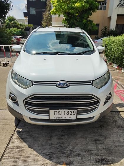 Ford Ecosport 2014 1.5 Trend Utility-car เบนซิน ไม่ติดแก๊ส เกียร์อัตโนมัติ ขาว รูปที่ 3