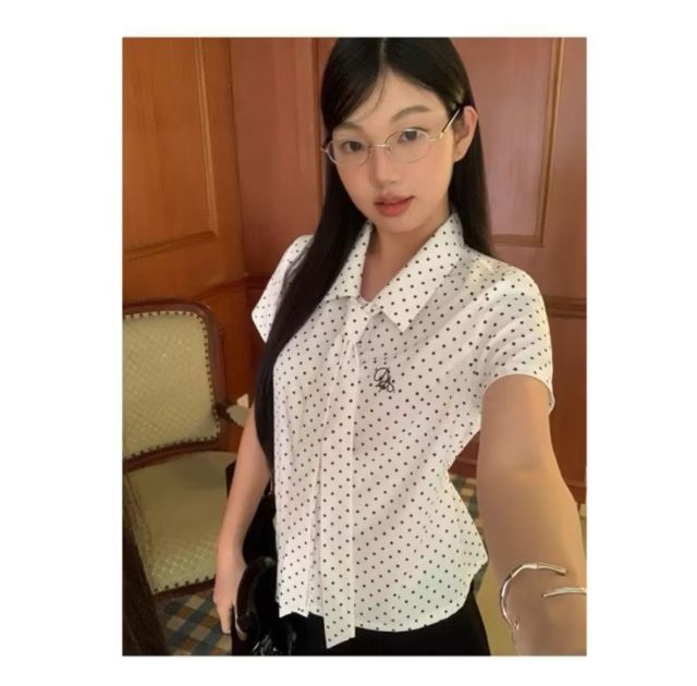 เสื้อลายจุดแบรนด์เกาหลี รูปที่ 2