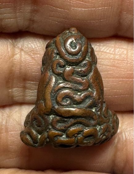 พระปิดตายันต์ยุ่ง เนื้อสัมฤทธิ์ เก่า ไม่ทราบคณาจารย์ รูปที่ 6