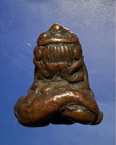 พระปิดตายันต์ยุ่ง เนื้อสัมฤทธิ์ เก่า ไม่ทราบคณาจารย์