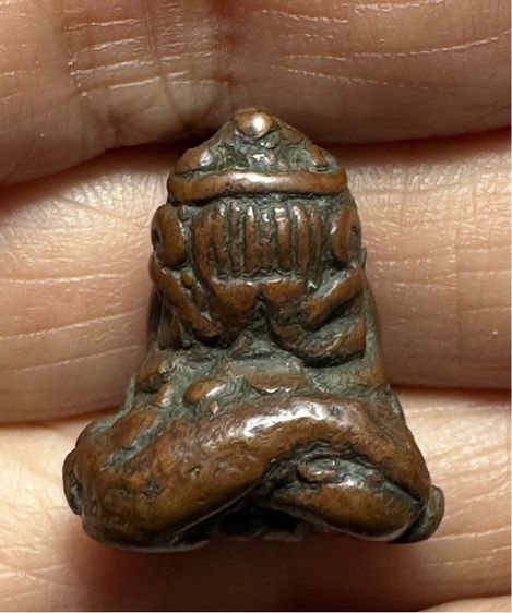 พระปิดตายันต์ยุ่ง เนื้อสัมฤทธิ์ เก่า ไม่ทราบคณาจารย์ รูปที่ 5