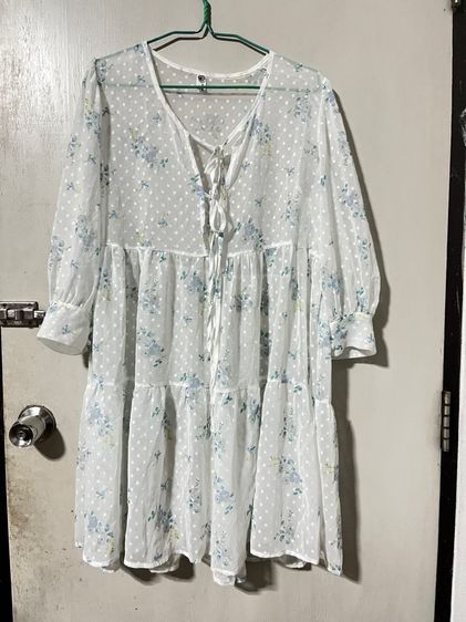 เดรสชีฟอง ใส่คลุมท้องได้