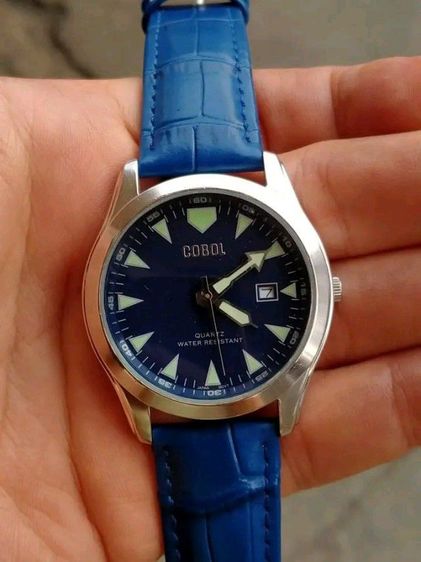 นาฬิกา Cobol ถ่าน สภาพดี 
เดินดี ใช้งานปกติ 