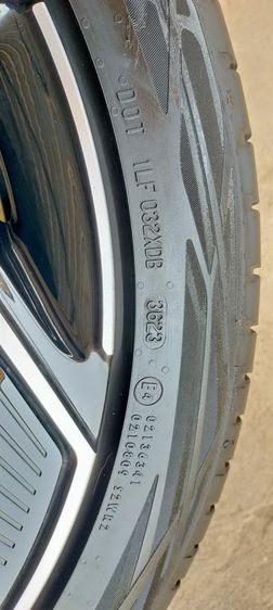 แม็กขอบ 19 สีเดิม พร้อมยางคอนติ 235 45 19 ปี23ใส่ chr innova camry revo vigo bydอื่นๆ 5 รู 120 รูปที่ 8