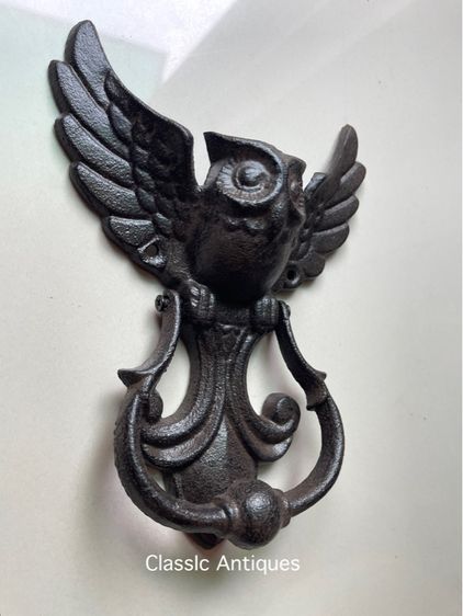 มือจับประตู นกฮูก เหล็กหล่อสะสม รูปที่ 9