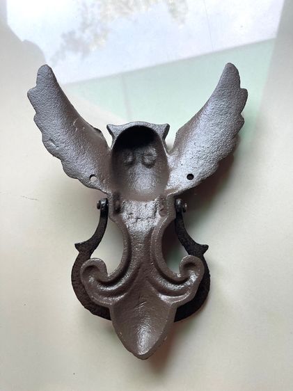 มือจับประตู นกฮูก เหล็กหล่อสะสม รูปที่ 13