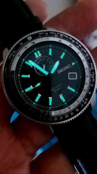 เงิน นาฬิกา Seiko 100m.