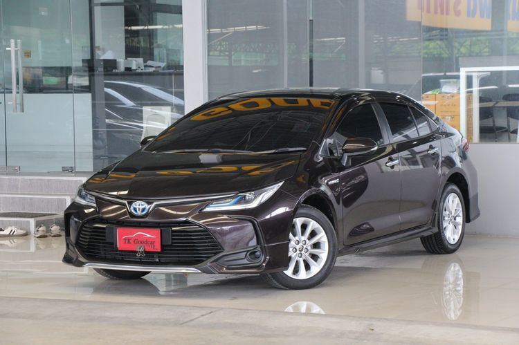 Toyota Altis 2020 1.8 Hybrid Mid Sedan ไฮบริด ไม่ติดแก๊ส เกียร์อัตโนมัติ น้ำตาล