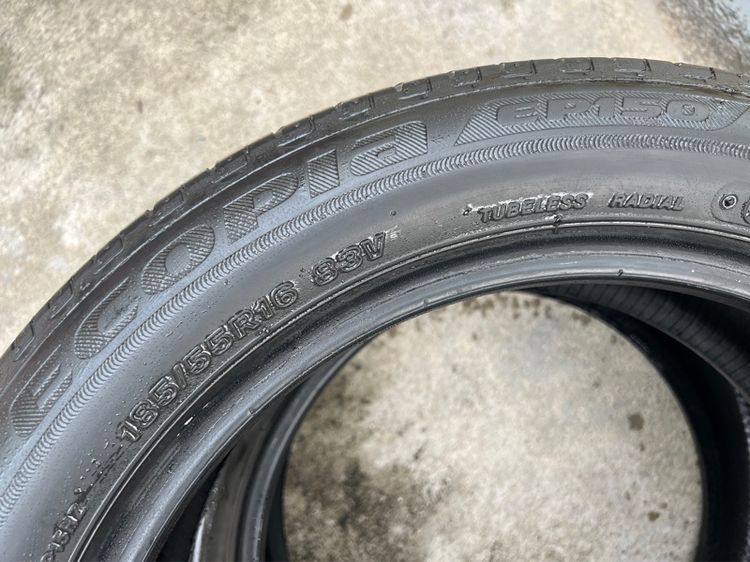ยาง Bridgestone Ep150 185 55 16 คู่ 800 บาท รูปที่ 5