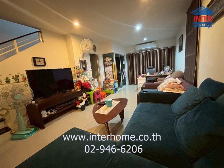 ทาวน์โฮม 3 ชั้น 28.9 ตร.ว. หมู่บ้านพาทิโอ ศรีนครินทร์-พระราม9 ถนนกรุงเทพกรีฑา เขตบางกะปิ กรุงเทพมหานคร รูปที่ 3