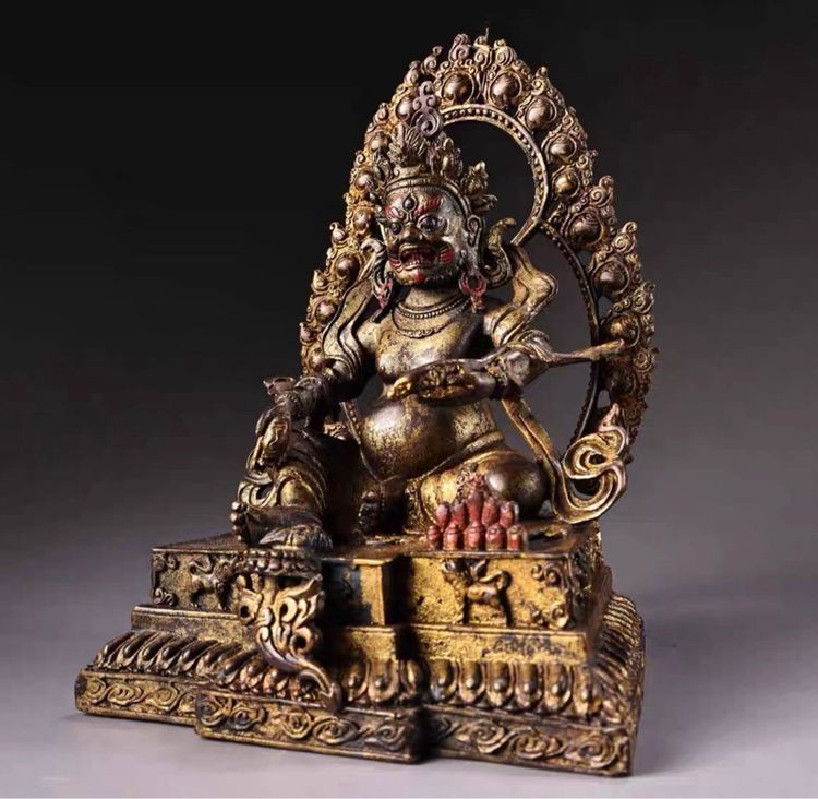 ✨พระชัมภละ (Jambhala) เก่าสำริดโบราณ