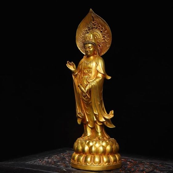 🕉️พระโพธิสัตว์กวนอิม เจ้าแม่กวนอิม สูง 35 cm รูปที่ 3