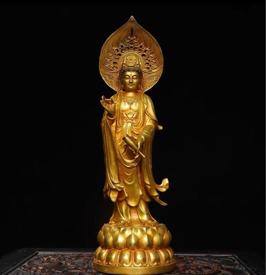 🕉️พระโพธิสัตว์กวนอิม เจ้าแม่กวนอิม สูง 35 cm รูปที่ 4