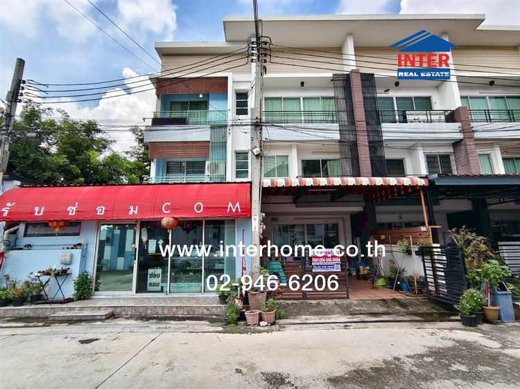 ทาวน์โฮม 3 ชั้น 20 ตร.ว. หมู่บ้านออทัมเรสซิเด้นซ์ ซอยเพชรเกษม114 ถนนเพชรเกษม ถนนพุทธมณฑลสาย4 เขตหนองแขม กรุงเทพมหานคร