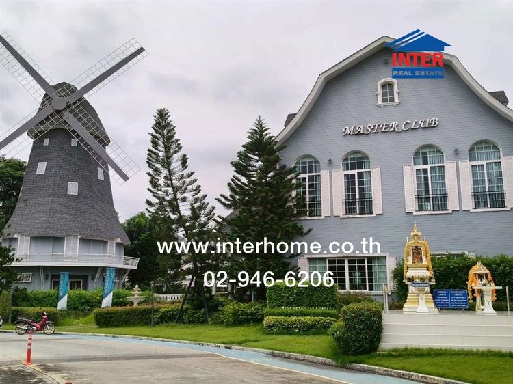 บ้านเดี่ยว 2 ชั้น 38.9 ตร.ว. หมู่บ้านโมดิวิลล่า รังสิต คลอง7 ถนนรังสิต-นครนายก ถนนทางหลวงแผ่นดินหมายเลข305 ธัญบุรี ปทุมธานี