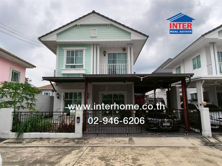 บ้านเดี่ยว 2 ชั้น 38.9 ตร.ว. หมู่บ้านโมดิวิลล่า รังสิต คลอง7 ถนนรังสิต-นครนายก ถนนทางหลวงแผ่นดินหมายเลข305 ธัญบุรี ปทุมธานี รูปที่ 2