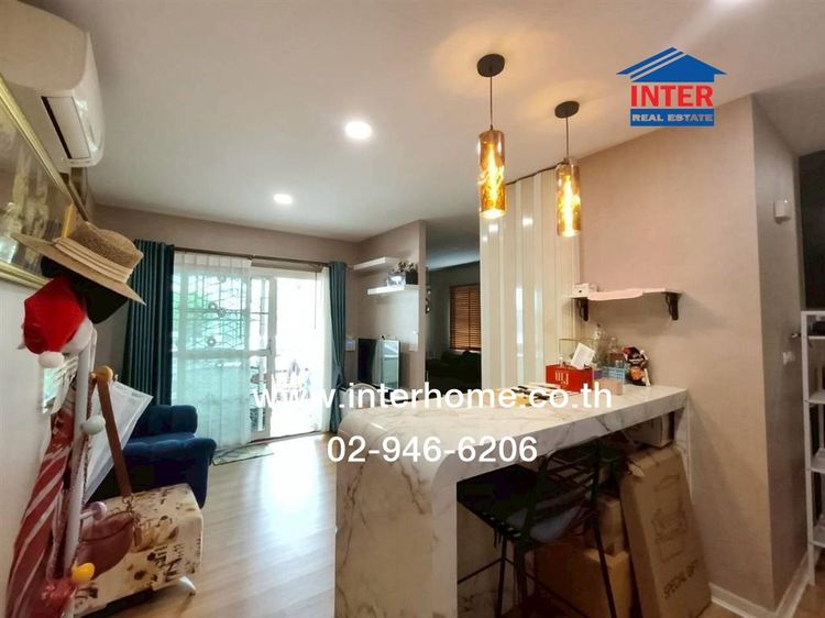 บ้านเดี่ยว 2 ชั้น 38.9 ตร.ว. หมู่บ้านโมดิวิลล่า รังสิต คลอง7 ถนนรังสิต-นครนายก ถนนทางหลวงแผ่นดินหมายเลข305 ธัญบุรี ปทุมธานี รูปที่ 3