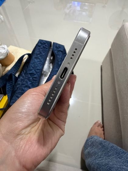 iPhone 15 pm 256  gb สีขาว ครบกล่อง รูปที่ 4