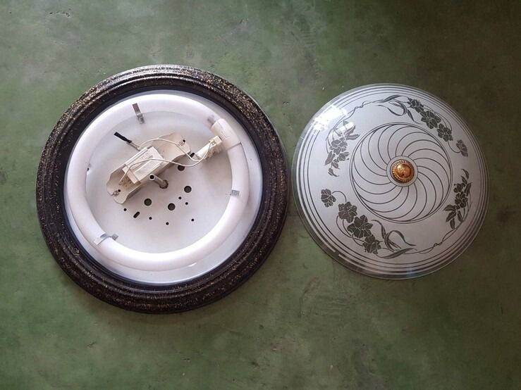 โคมไฟเพดาน 17 นิ้ว สภาพสวย รูปที่ 3