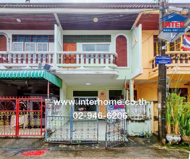 ทาวน์เฮ้าส์ 2 ชั้น 15 ตร.ว. หมู่บ้านประยูรทอง1 ซอยรามอินทรา51 ใกล้เซ็นทรัลรามอินทรา ถนนรามอินทรา ถนนวัชรพล เขตบางกะปิ กรุงเทพมหานคร