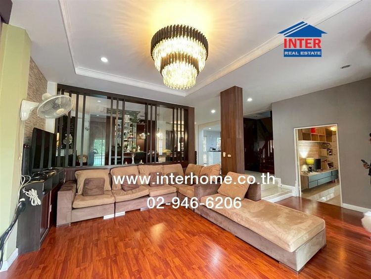 บ้านเดี่ยว 2 ชั้น 198 ตร.ว. หมู่บ้านมณีรินทร์ เอ็กคลูซีฟ ซอยบ้านกลาง1-4 ถนนรังสิต-ปทุมธานี ถนนพหลโยธิน เมืองปทุมธานี ปทุมธานี รูปที่ 4