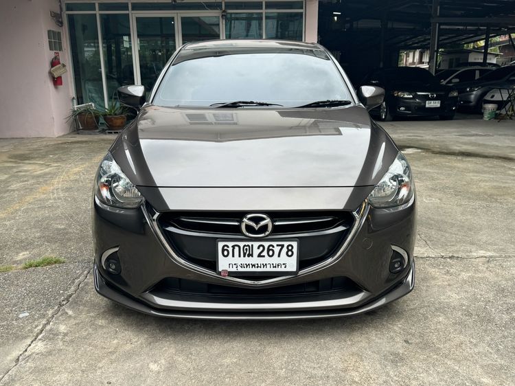 Mazda Mazda 2 2017 1.3 High Connect Sedan เบนซิน ไม่ติดแก๊ส เกียร์อัตโนมัติ น้ำตาล รูปที่ 2