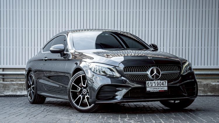 รถ Mercedes-Benz C-Class C200 สี เทา