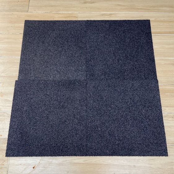 พรมแผ่นปูพื้น พื้นหลังสักหลาด สีดำเข้มผสม รูปที่ 5