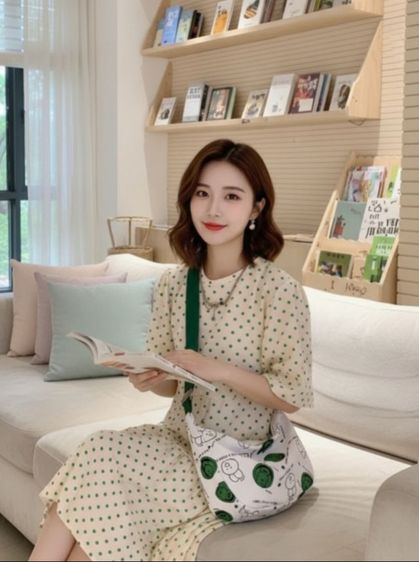 กระเป๋าแฟชั่นลายการ์ตูน รูปที่ 4