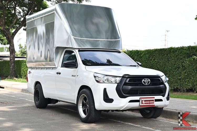 รถ Toyota Hilux Revo 2.4 Entry สี ขาว