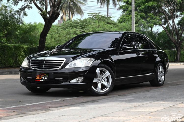 Mercedes-Benz S-Class 2009 S350 Sedan เบนซิน ไม่ติดแก๊ส เกียร์อัตโนมัติ ดำ