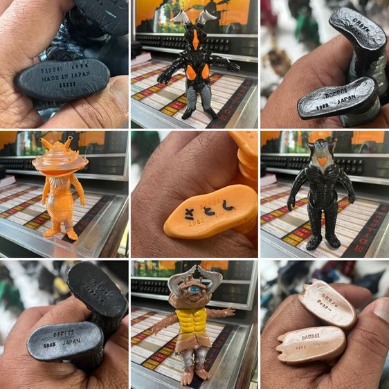 ไวนิลอ่อน ของสัตว์ประหลาด จากซีรีส์ อุลตร้าแมน ขายเหมา 63 ตัว รูปที่ 12