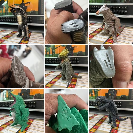 ไวนิลอ่อน ของสัตว์ประหลาด จากซีรีส์ อุลตร้าแมน ขายเหมา 63 ตัว รูปที่ 3