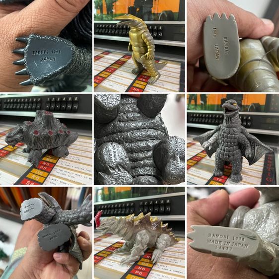 ไวนิลอ่อน ของสัตว์ประหลาด จากซีรีส์ อุลตร้าแมน ขายเหมา 63 ตัว รูปที่ 4