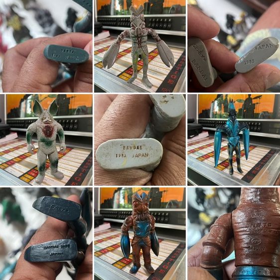 ไวนิลอ่อน ของสัตว์ประหลาด จากซีรีส์ อุลตร้าแมน ขายเหมา 63 ตัว รูปที่ 10