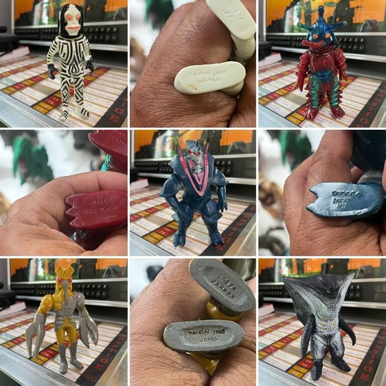 ไวนิลอ่อน ของสัตว์ประหลาด จากซีรีส์ อุลตร้าแมน ขายเหมา 63 ตัว รูปที่ 11