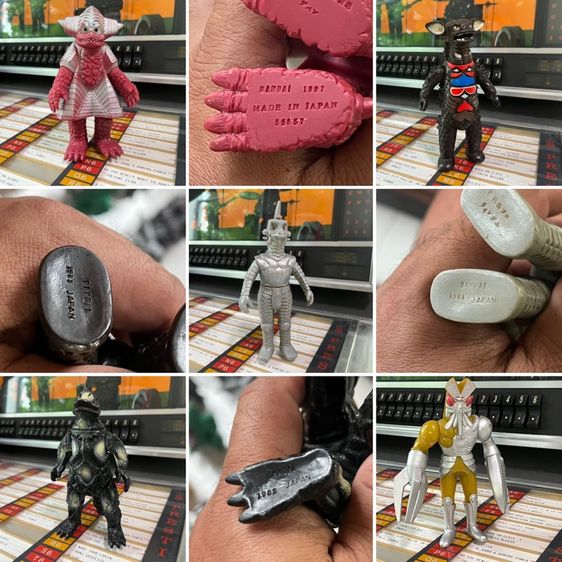 ไวนิลอ่อน ของสัตว์ประหลาด จากซีรีส์ อุลตร้าแมน ขายเหมา 63 ตัว รูปที่ 7